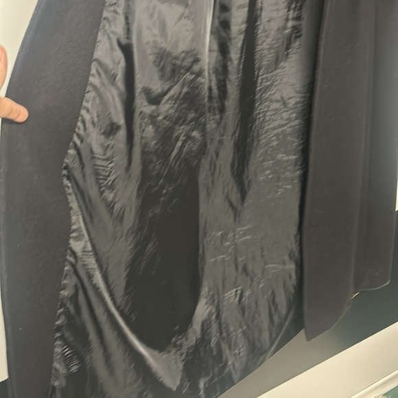 Fairweather Wool Double Breasted Hooded Trench Coat - Picture 5 of 8